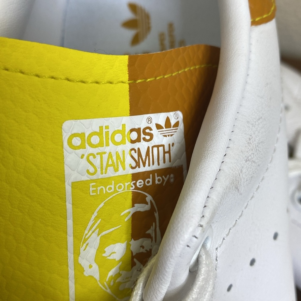 adidas Stan Smith Snakeskin Legacy Gold Men's 9.5 - Picture 12 of 15